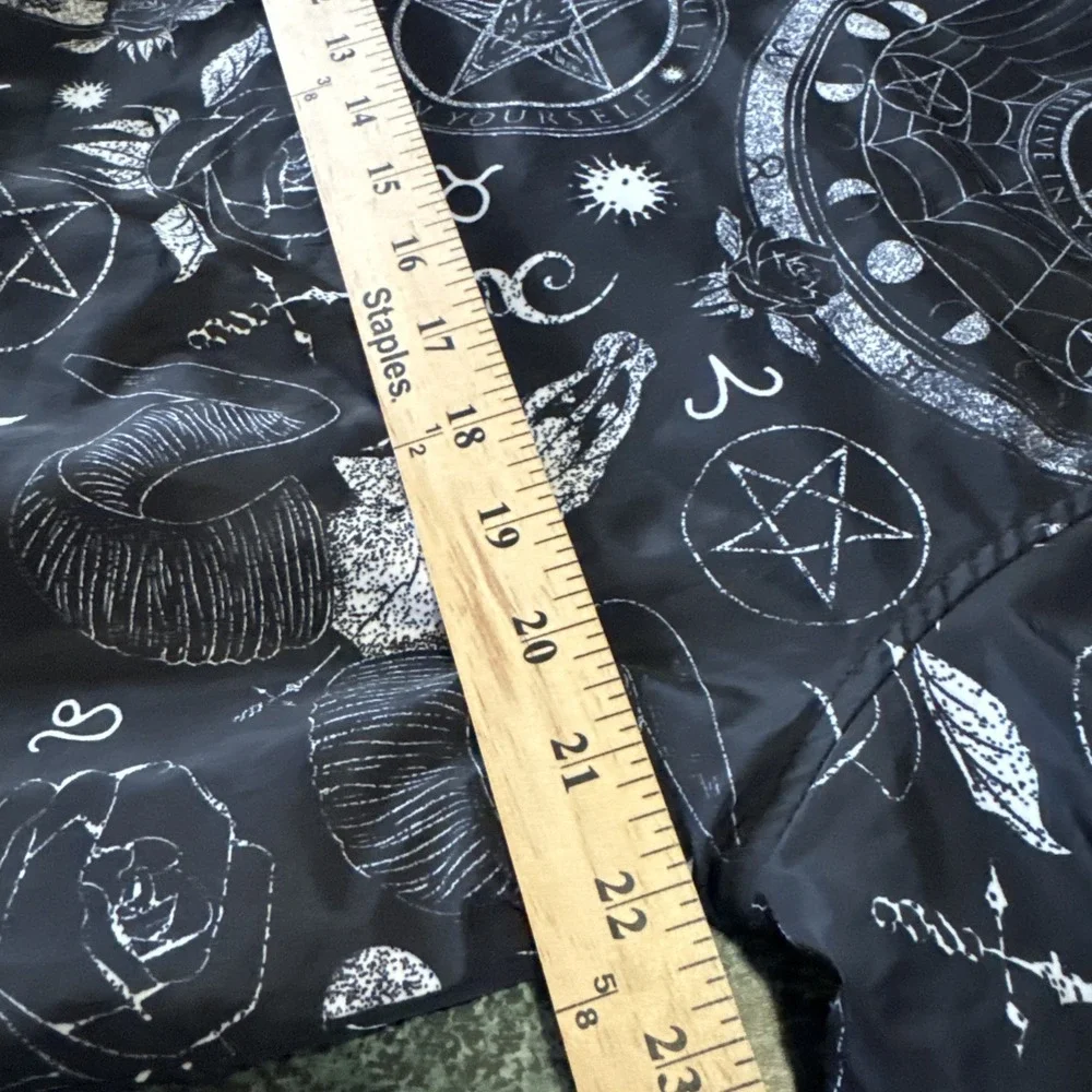 Blackcraft Cult Occult Skullcraft Lightweight Bomber Jacket AOP Dark Goth